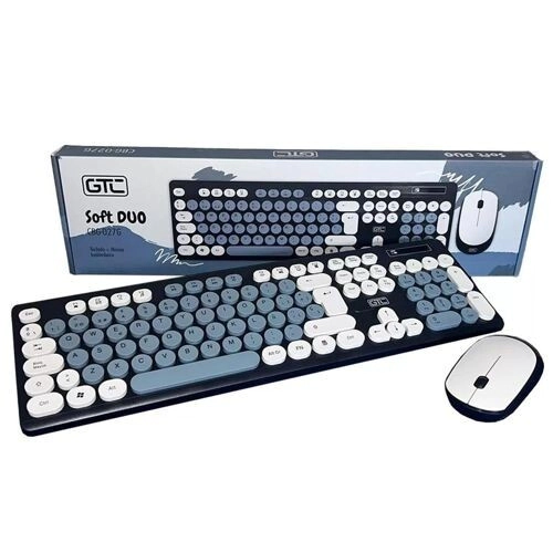 TECLADO GTC SOFT DUO + MOUSE INALAMBRICO