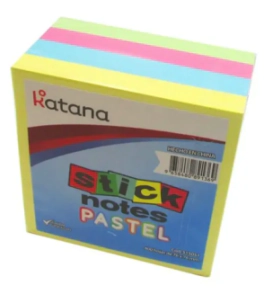 MEMO KATANA PASTEL 76 x 76mm x 250hjs