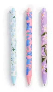 BOLIGRAFO KIRUKI SPRING 1mm x 24u AZUL