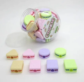SACAPUNTAS KIRUKI COOKIE C/DEPO x 36u