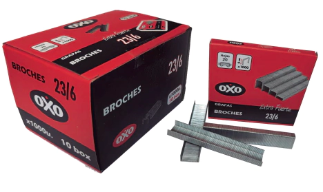 BROCHES P/ABR LAMA OXO N�23/6 x 1000u
