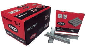 BROCHES P/ABR LAMA OXO N&ordm;23/6 x 1000u