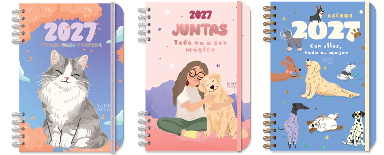 AGENDA RY 12 x 17cm GEORGIA DIA x PAGINA 2027