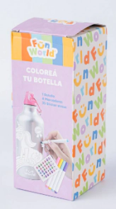 BOTELLA FW FUN WORLD KIT COLOREO RAINBOW