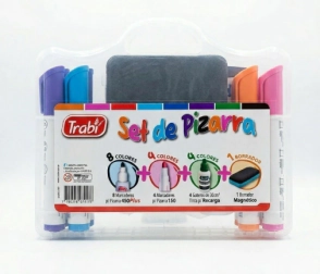 VALIJA TRABI SET PIZARRA