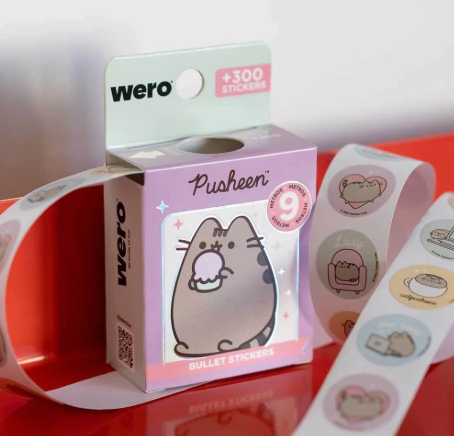 WERO BULLET ROLL STICKERS PUSHEEN