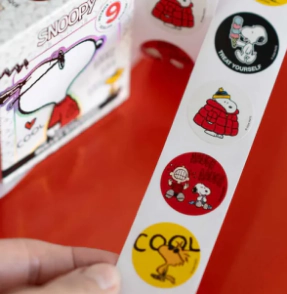 WERO BULLET ROLL STICKERS SNOOPY
