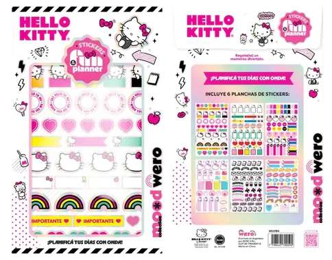 WERO STICKERS PLANNER HELLO KITY