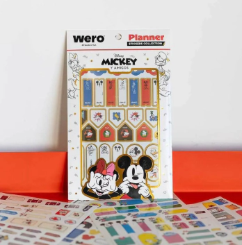 WERO STICKERS PLANNER MICKEY & FRIENDS