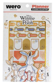 WERO STICKERS PLANNER WINNIE POOH