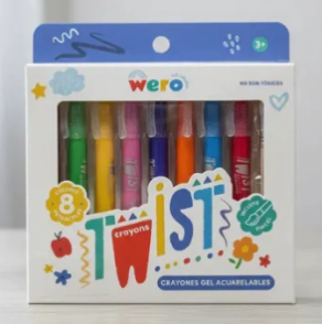 WERO BOX WATERCOLOR GEL CRAYONS