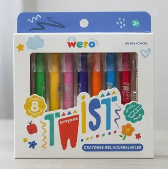 WERO BOX WATERCOLOR GEL CRAYONS
