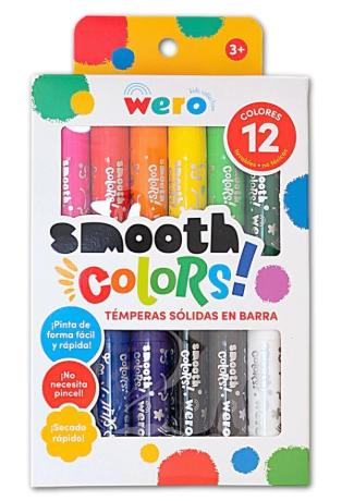 WERO BOX SMOOTH COLORS TEMPERA SOLIDA