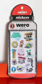 WERO BOTTLE STICKERS MICKEY & FRIENDS