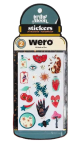 WERO BOTTLE STICKERS TO THE MOON