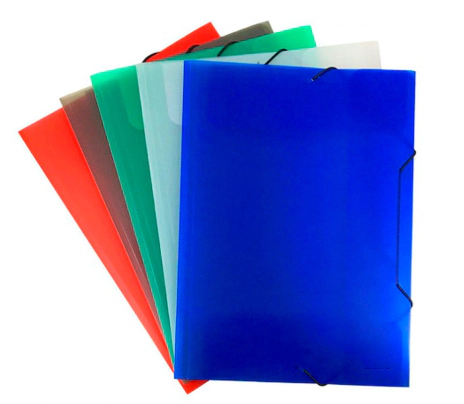 CARPETA LAMA 3/SOLAP. OF C/ELAST. TRANSL