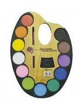 ACUARELA KATANA x 12 COLORES CHICA
