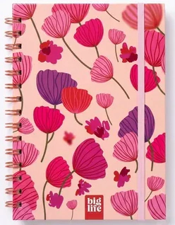 CUADERNO PPR 15x21 FLOWER x 144pags RY