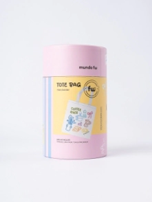 KIT FW DE BORDADO TOTE BAG COFFE