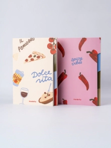 CUADERNO FW IL POMODORO 17x25 x 80hjs