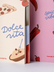 CUADERNO FW IL POMODORO 17x25 x 80hjs
