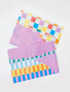 SOBRE FW A4 COLORBLOCK CON BOLSILLO