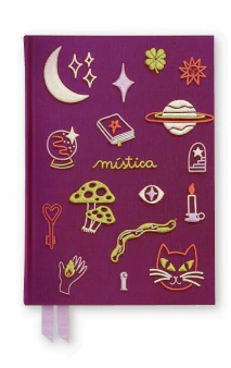 CUADERNO FERA 14 x 20cm BORDADO MISTICA 128hjs RY
