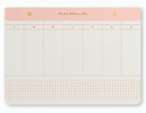 ORGANIZADOR FERA 13 x 18cm BLOC DE NOTAS 52hjs RY
