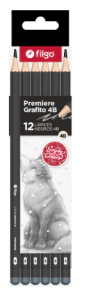 LAPIZ GRAFITO FILGO GRADUACION PREMIERE 4B x 12u