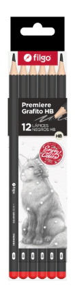 LAPIZ GRAFITO FILGO GRADUACION PREMIERE HB x 12u