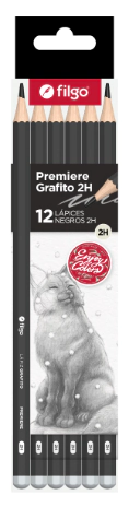 LAPIZ GRAFITO FILGO GRADUACION PREMIERE 2H x 12u