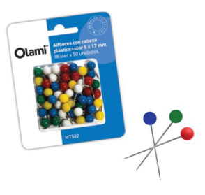 ALFILRES OLAMI CABEZA COLOR x 50u BLISTER
