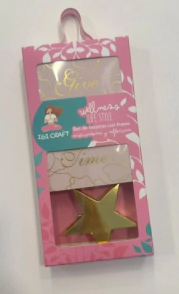 IBI CRAFT SET 12 TARJETAS CON FRASES MOTIVADORAS + SOPORTE