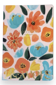 IBI CRAFT CUADERNO x 80hjs FLOWERS