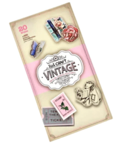 IBI CRAFT STICKERS VINTAGE 12*23cm x 20hjs