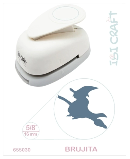 IBI CRAFT PERFORADORA ARTISTICA 17mm 3/4" BRUJITA 1