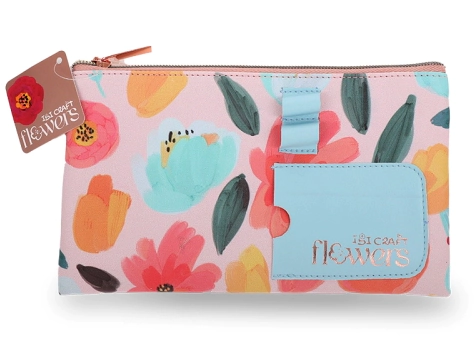 CANOPLA IBI CRAFT ECOCUERO FLOWER (PLANA) C/CIERRE