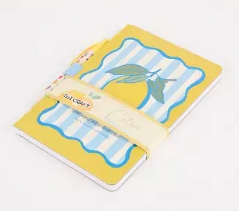 IBI CRAFT CUADERNO A5 CITRIC C/BOLIGRAFO x 80hjs