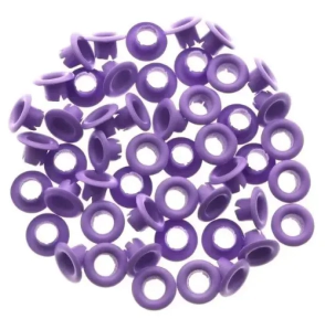 IBI CRAFT OJALILLOS ALUMINIO (EYELET) x 50 Pcs VIOLETA