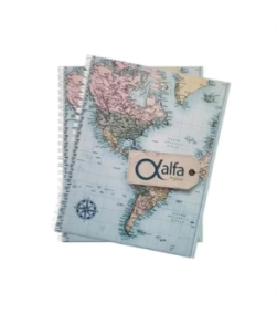 CUADERNO ALFA 16 x 21 ESP x 42hjs CD/RY