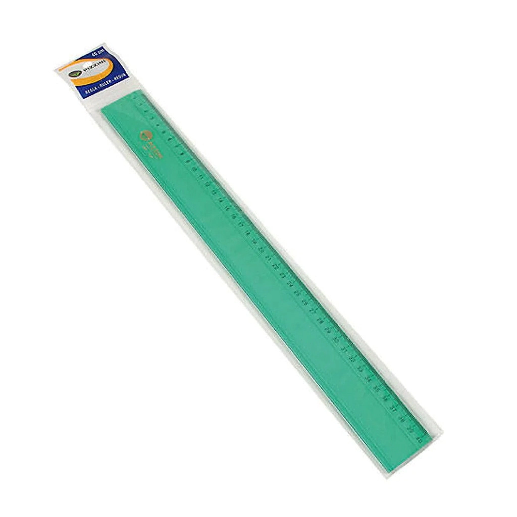 REGLA PIZZINI x 40cm VERDE