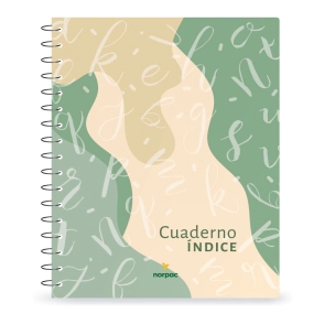 NOR PAC CUADERNO INDICE TELEF C/E x 80hjs