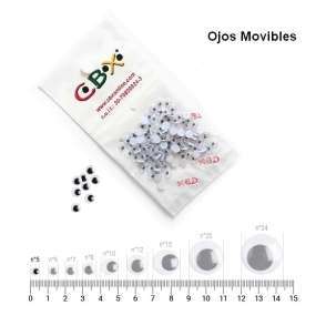 CBX OJOS MOVILES N.5 x 100u