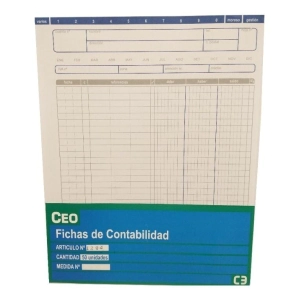 FICHA CEO CTA CTE -CTA V N&ordf;4 x 50u 1202