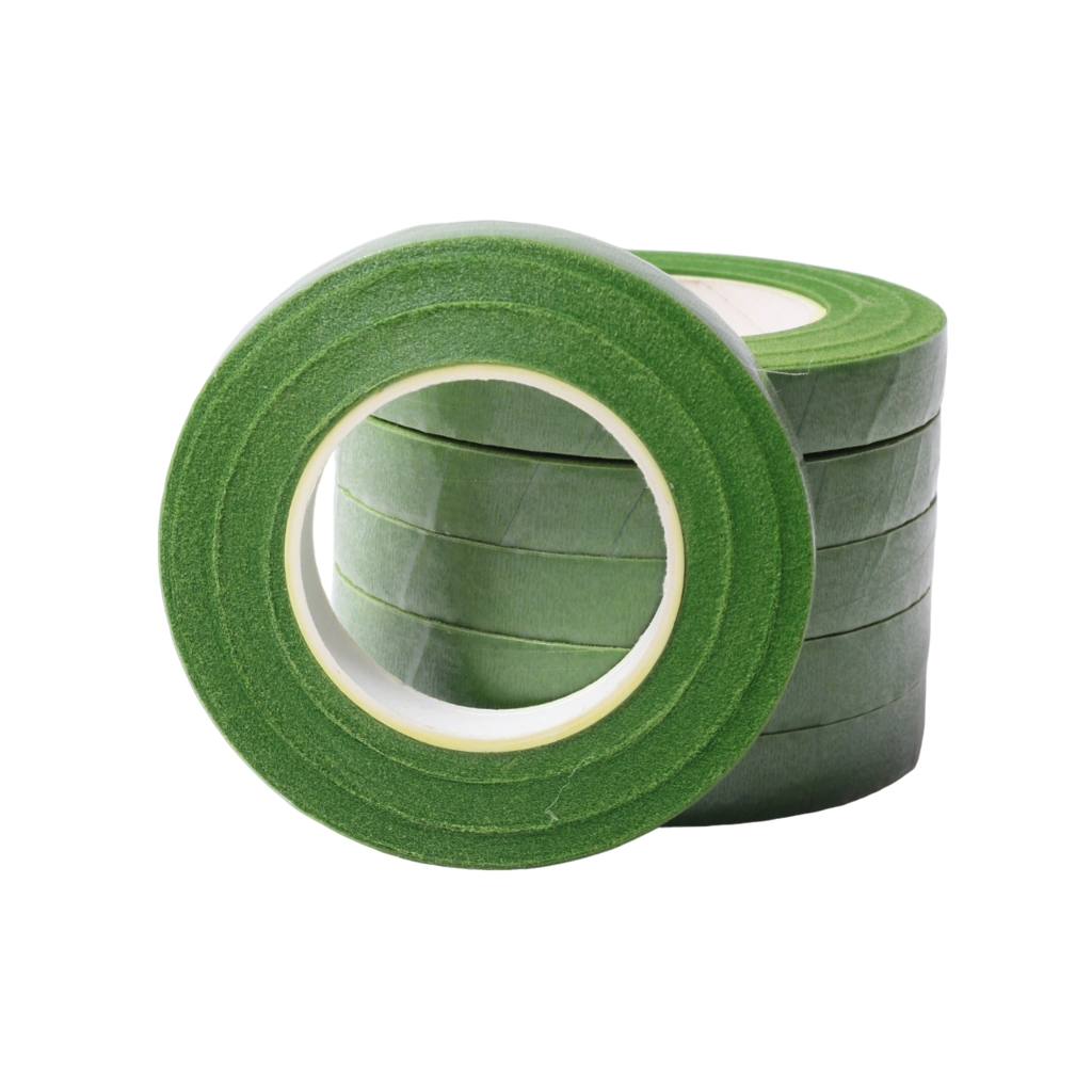 CBX CINTA FLORAL TAPE 2mm x 30 YARDAS VERDE x 2u
