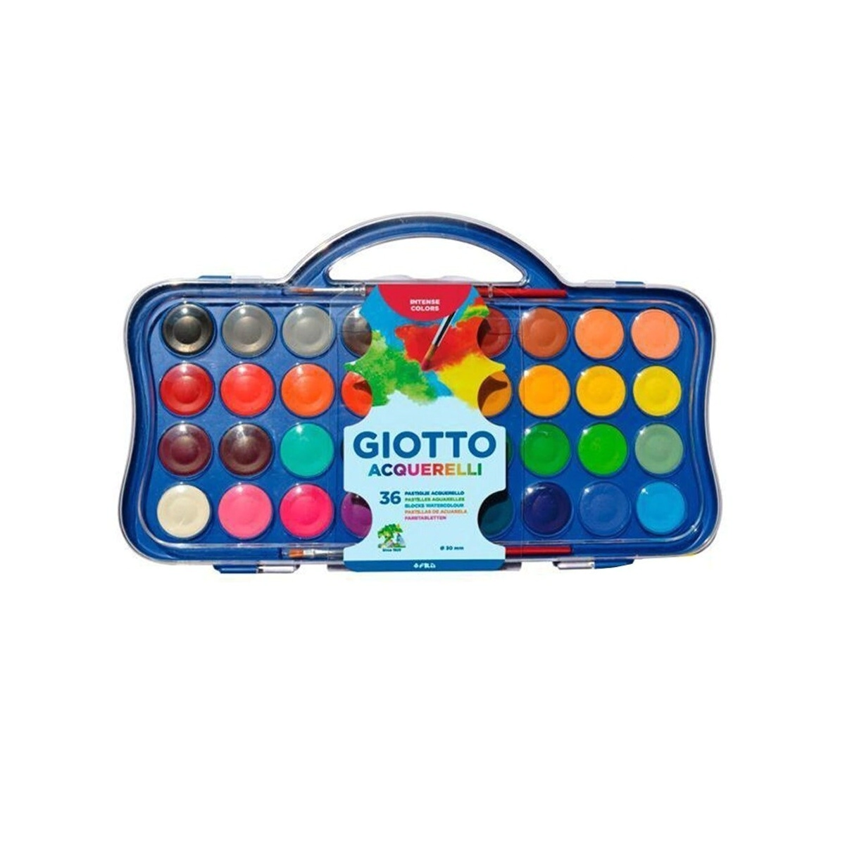 ACUARELA GIOTTO x 36u + PINCEL