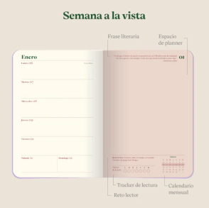AGENDA FERA 2025 LITERARIA - LIBROS