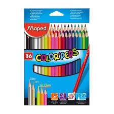 LAPICES COLOR MAPED x 36u