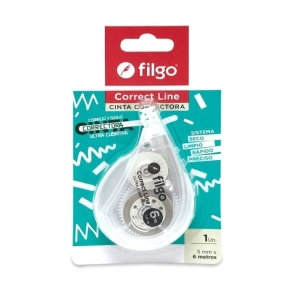 CINTA CORRECTORA FILGO x 6mt