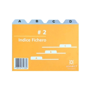 INDICE IGNEO FICHERO N&ordm;2